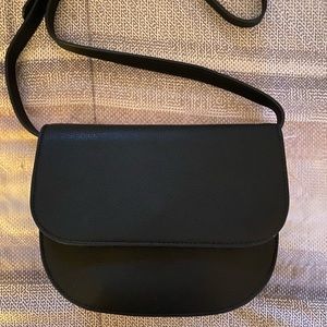 Brand New Quince Vegan Leather Saddle Bag